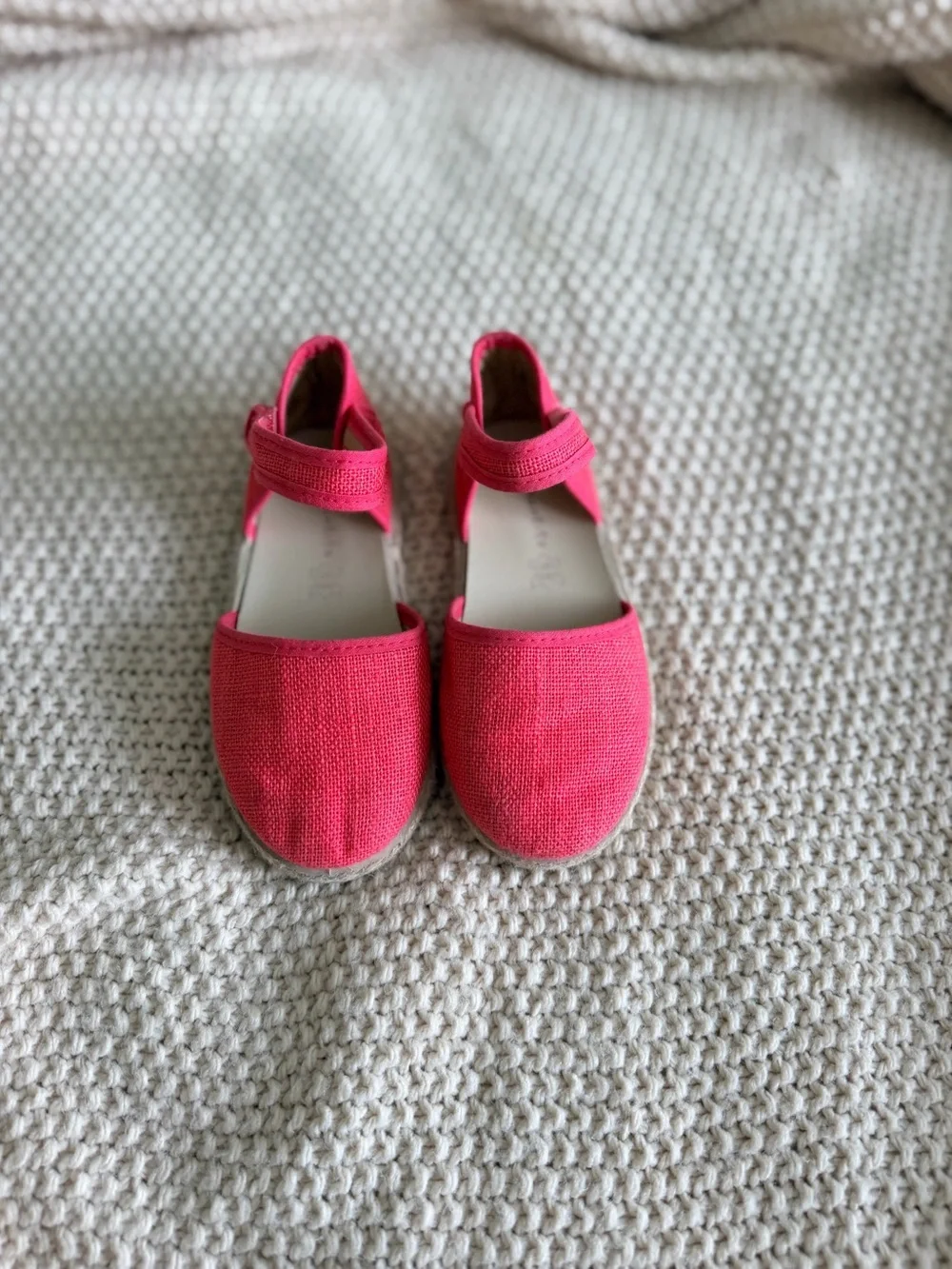 Elephantito Espadrille Sandals | Size 25 / US 9 | Coral Pink 🌸